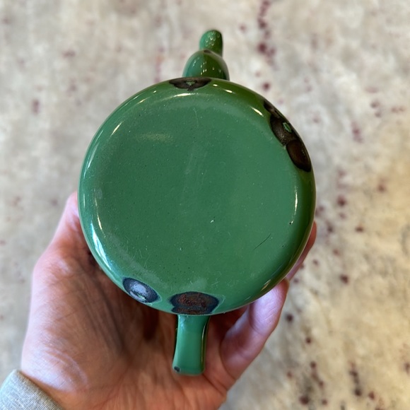 Vintage Enamelware Tea Kettle - Picture 4 of 5